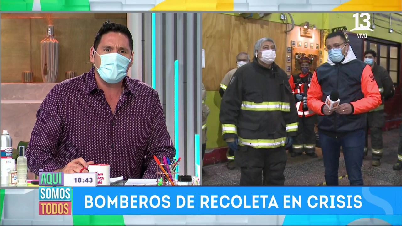 Pancho Saavedra indignado por caso de Bomberos en crisis