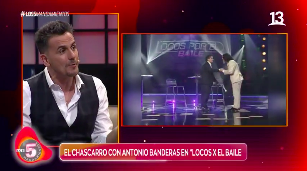 Sergio Lagos recordó divertida anécdota con Antonio Banderas
