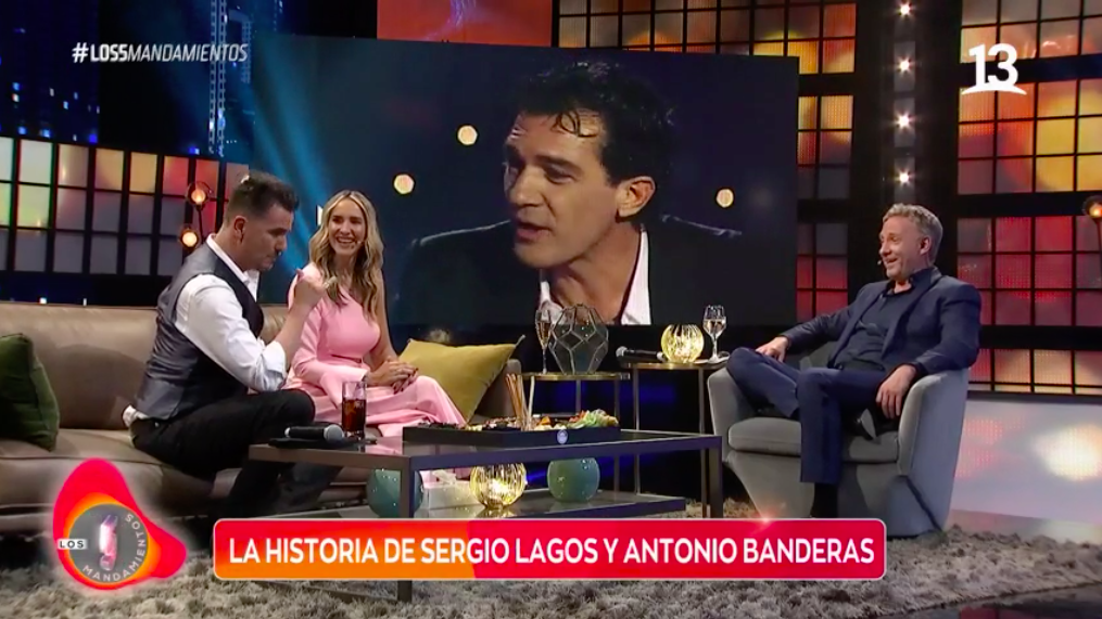 Sergio Lagos recordó divertida anécdota con Antonio Banderas