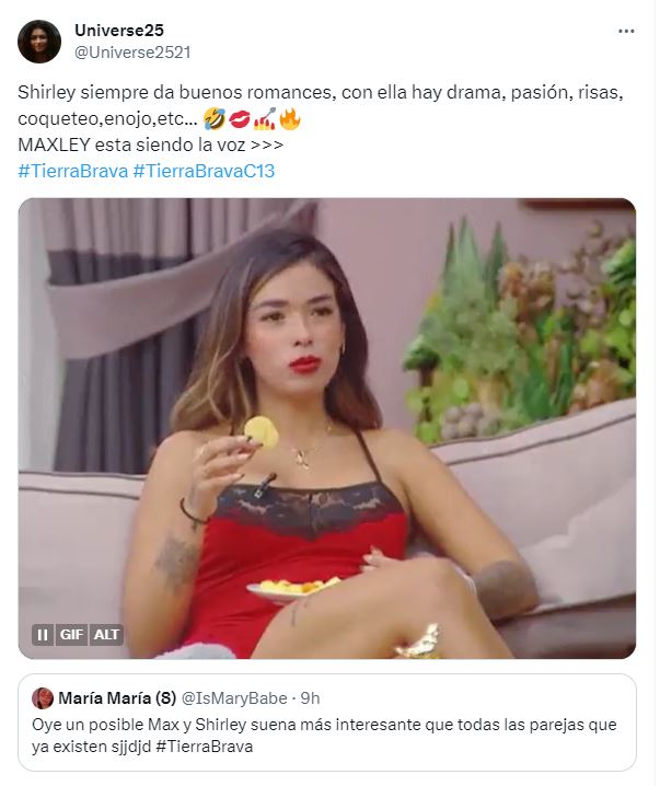 ¿ Shirley Arica con Max Cabezón?