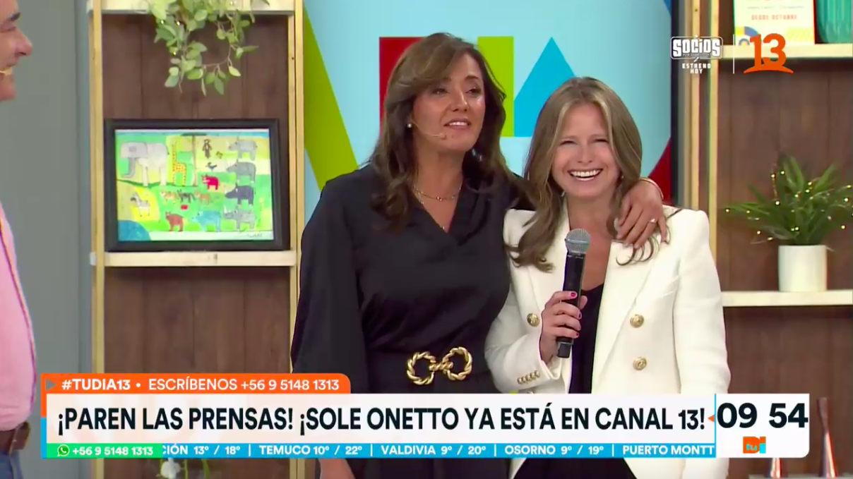 “Estoy súper emocionada” Soledad habló de su regreso a Canal 13
