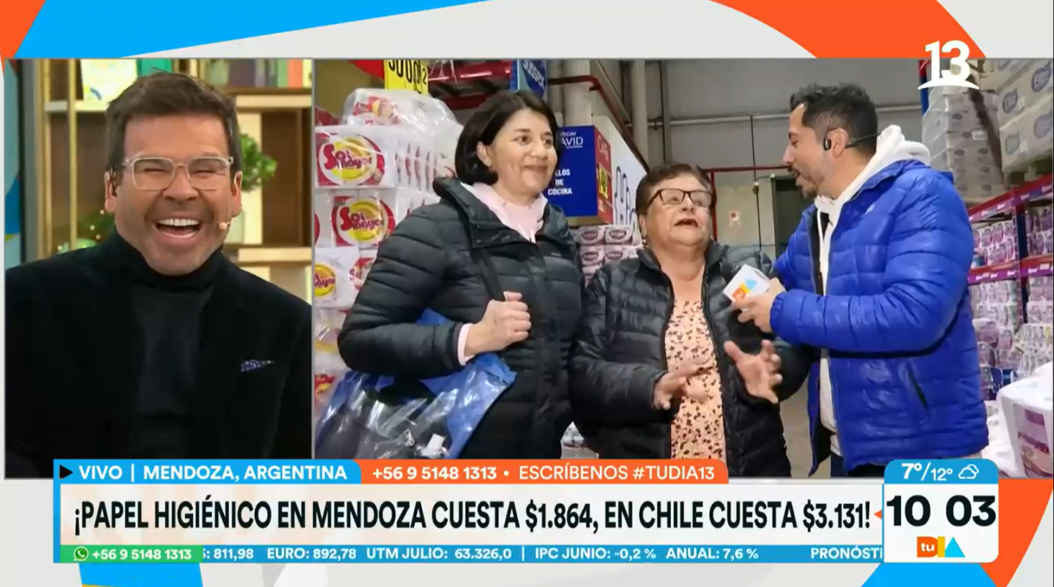 Familia chilena celebró precios bajos en Mendoza: conoce la comparación de precios