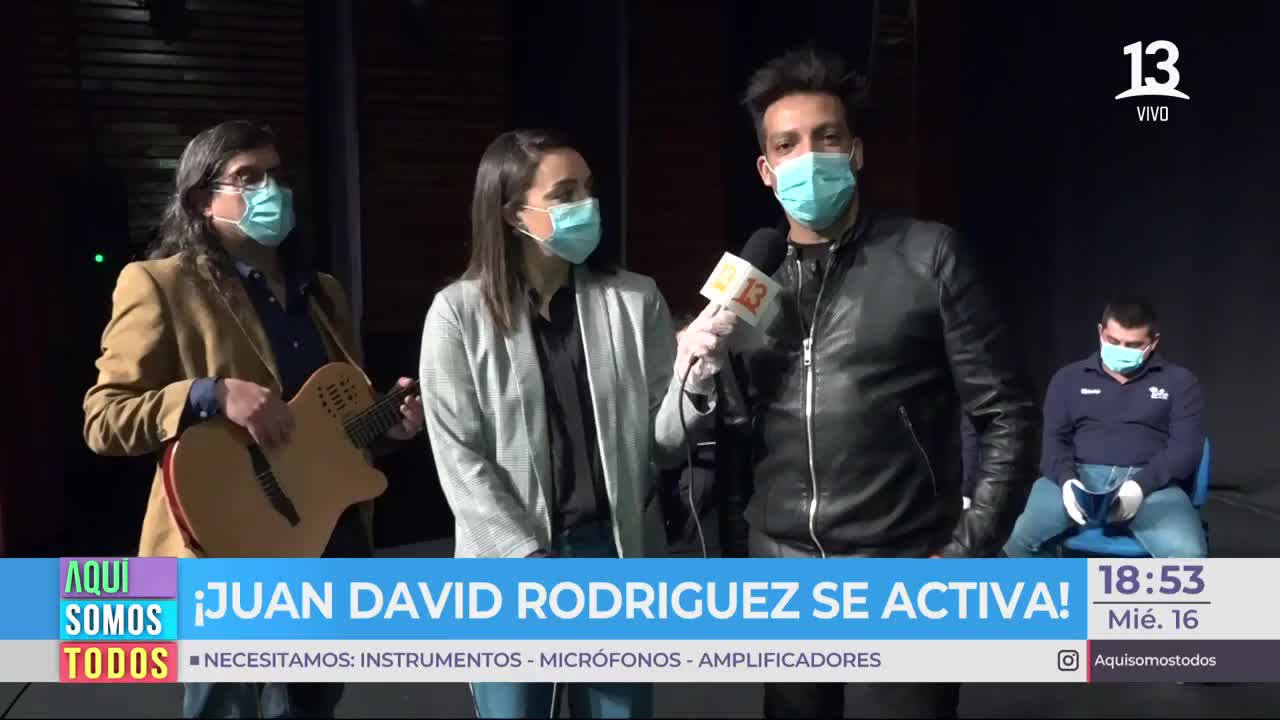 Ex ganador de Rojo reaparece en TV para ayudar a coro inclusivo