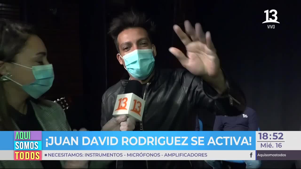 Ex ganador de Rojo reaparece en TV para ayudar a coro inclusivo