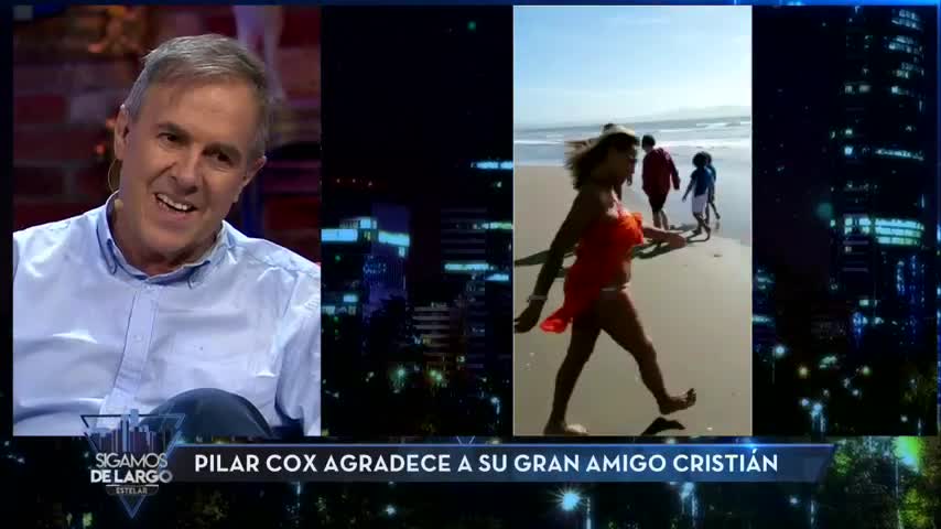 “Sigue estupenda”: Pilar Cox reaparece en televisión con look playero