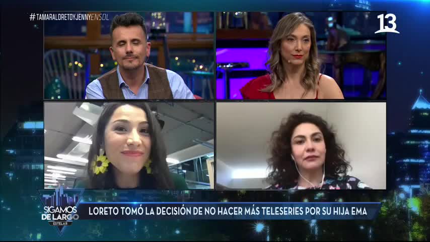 Loreto Aravena explica su alejamiento de las teleseries