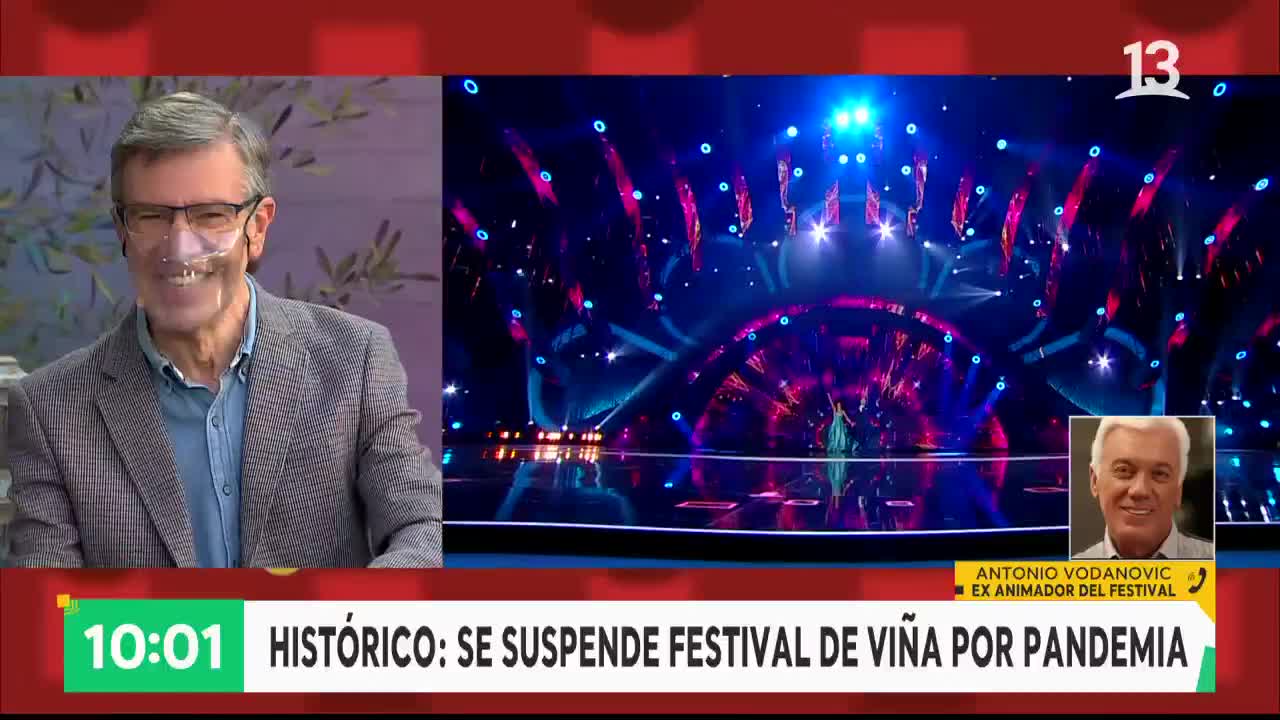 Antonio Vodanovic le hace reclamo en vivo a Joaquín Lavín