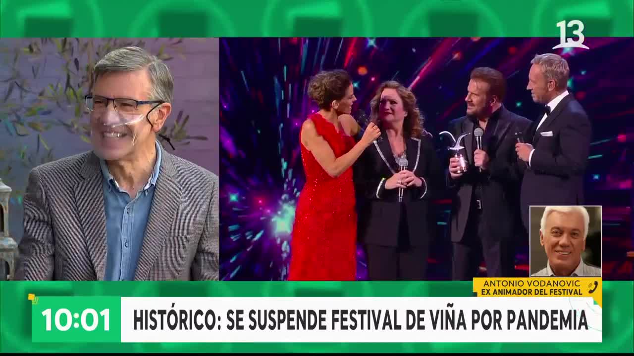 Antonio Vodanovic le hace reclamo en vivo a Joaquín Lavín