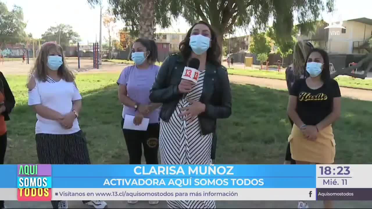 Clarisa Muñoz revela en “Aquí somos todos” que está embarazada