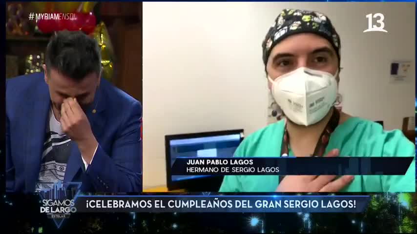 Sergio Lagos rompe en llanto durante “Sigamos de Largo”