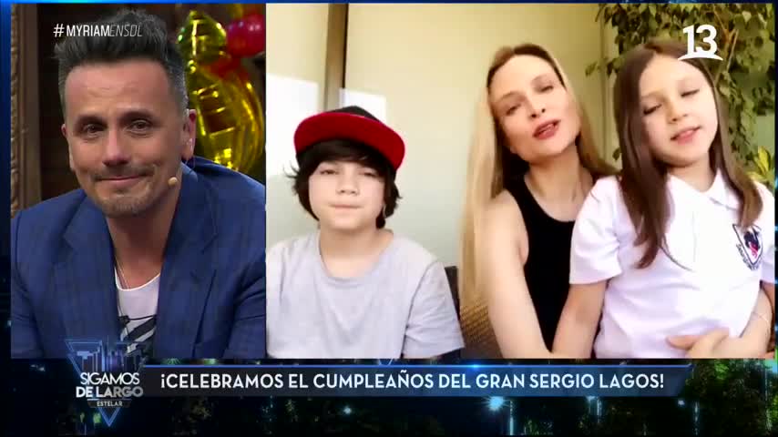 Nicole sorprende a Sergio Lagos con video junto a sus hijos
