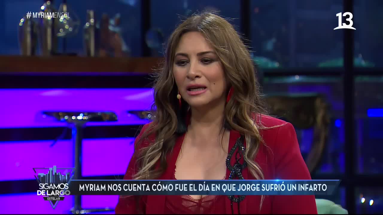 “Palabra” de Dios presagió infarto del marido de Myriam Hernández