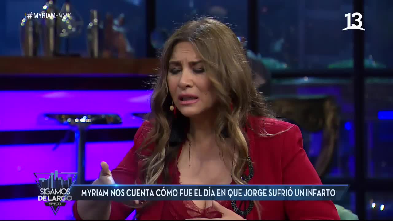 “Palabra” de Dios presagió infarto del marido de Myriam Hernández