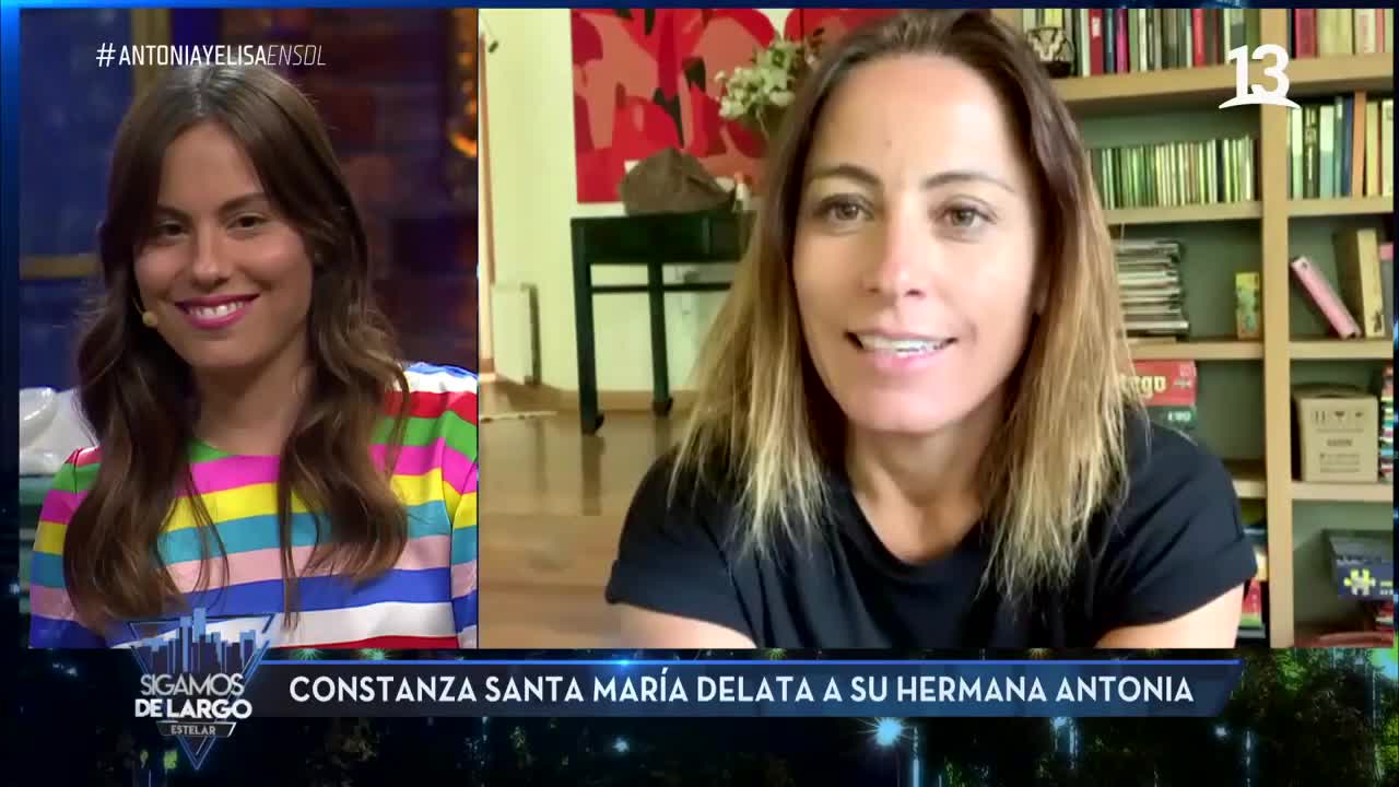 Constanza Santa María dedicó bonito mensaje a su hermana Antonia