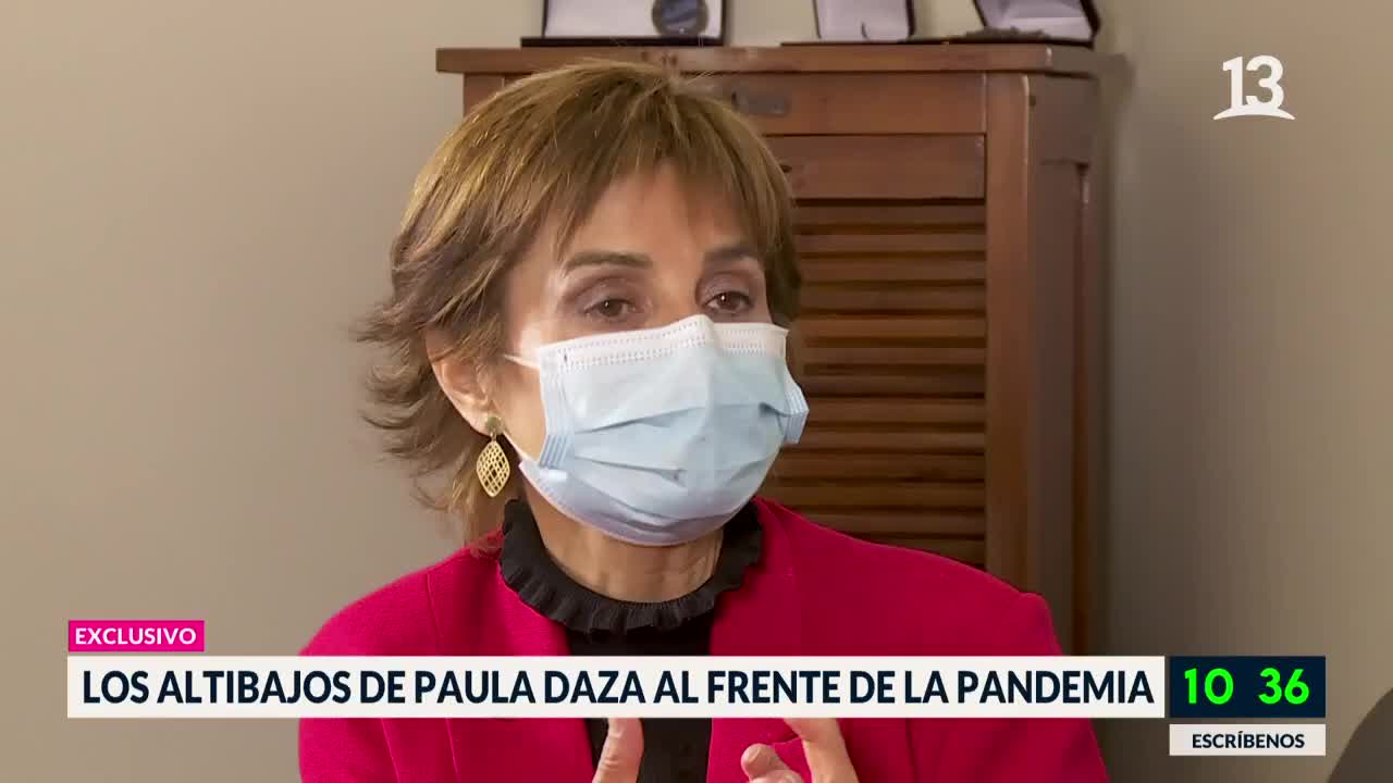 Los altibajos de Paula Daza frente a la pandemia