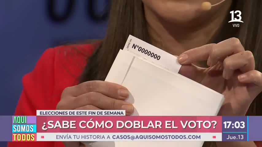 ¿Cómo Doblar El Voto?: Tips Para Las Elecciones De Este Fin De Semana