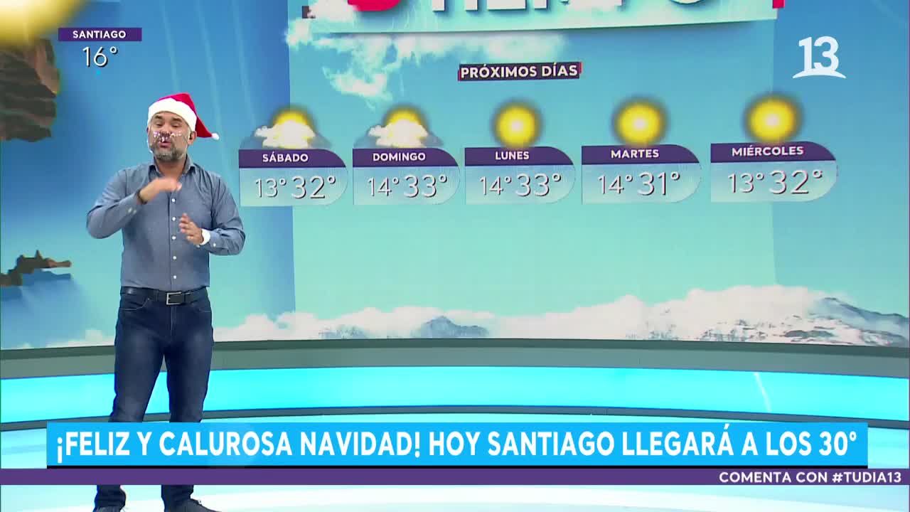 Una calurosa Navidad: Conoce el pronóstico del tiempo