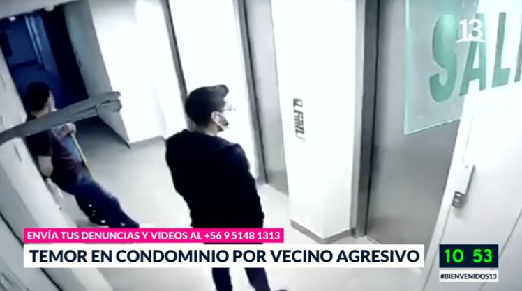 Temor en condominio por vecino agresivo