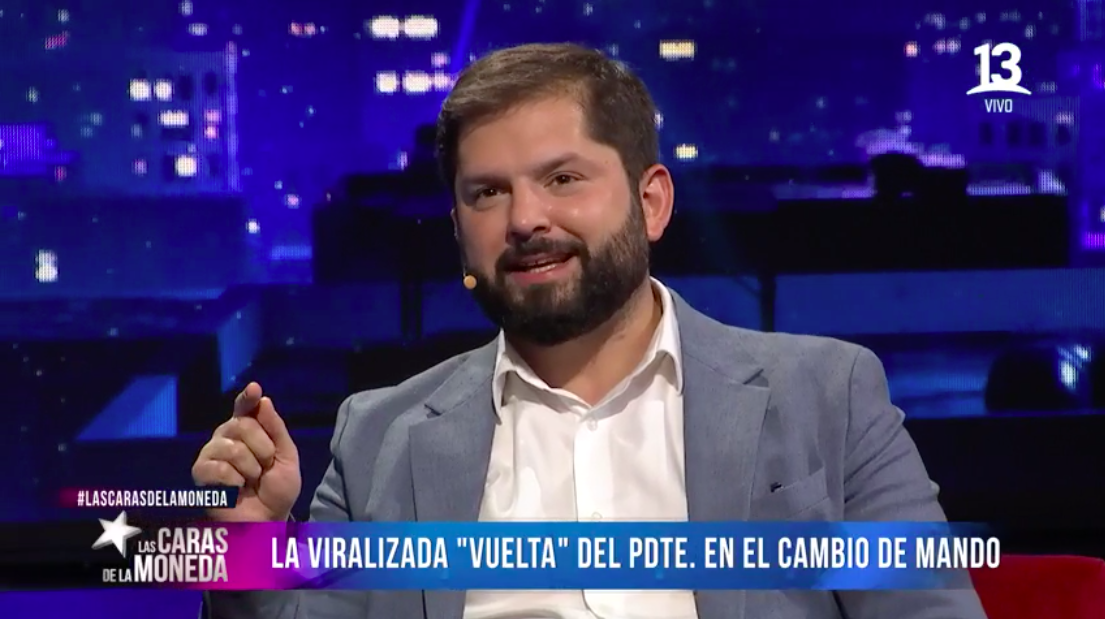 Gabriel Boric comentó viralizada “vuelta” en cambio de mando