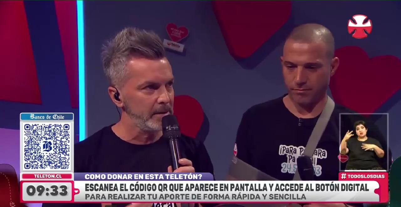 Martín Cárcamo y Cristián Sánchez se emocionaron al revelar personal vínculo con la Teletón