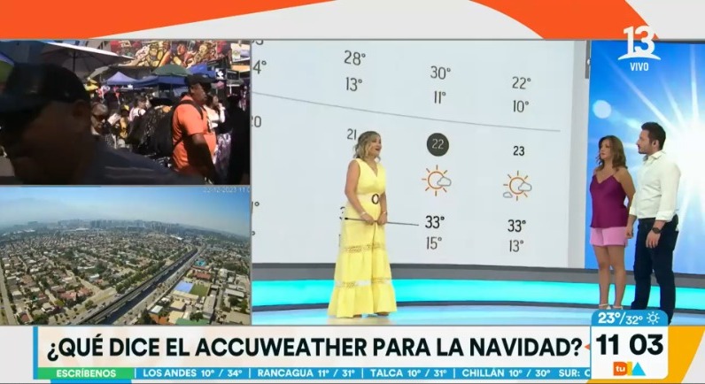 Navidad con calor extremo: revisa el pronóstico del tiempo 