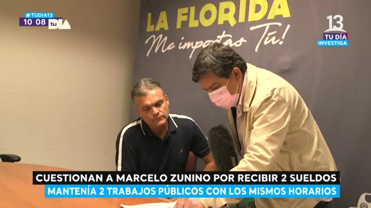 Cuestionan a Marcelo Zunino por recibir dos sueldos