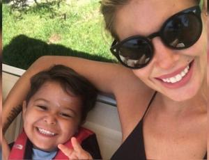 Coté López celebra que su hijo dejó el chupete