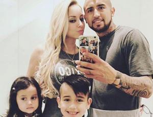 El fin de semana en familia de Marité Matus y Arturo Vidal