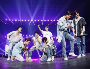 GOT7 encendió al público en su regreso a Chile