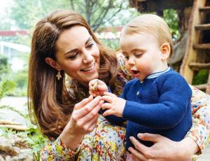 Kate Middleton reveló la primera palabra que dijo el príncipe Louis de dos años