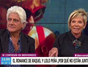 Así fue el reencuentro entre Raquel Argandoña y "Lolo" Peña