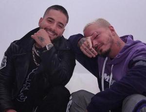 J Balvin y Maluma se unen por primera vez en la canción "Qué pena"