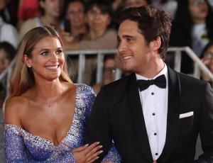 Mayte Rodríguez viajó a Canadá para celebrar a Diego Boneta