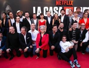 Los looks del elenco de "La Casa de Papel" en el lanzamiento de la tercera temporada