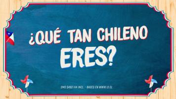 Concurso SMS - ¡Qué tan chileno eres?
