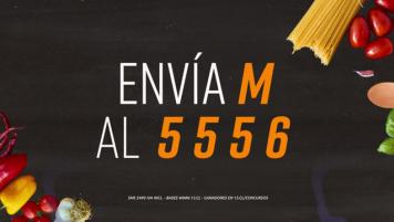 Concurso SMS - Sé un maestro de cocina en el 13!