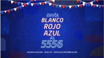Concurso SMS "Elige tu premio en Septiembre"
