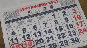 Estos son los días feriados que quedan para este 2023