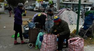 Migrantes relatan cómo fue quema de sus pertenencias en Iquique