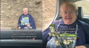 "El amor existe": Abuelita lleva flores diariamente a su esposo fallecido hace 18 años