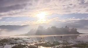 Laguna de Aculeo vuelve a tener agua tras cinco años de sequía 