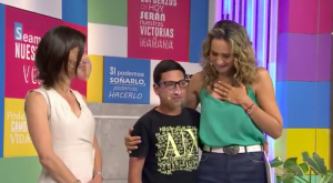 Conmovedora lucha de Tomás emocionó a Angélica Castro