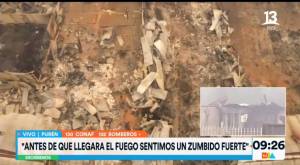 Dron capta imagen de Purén