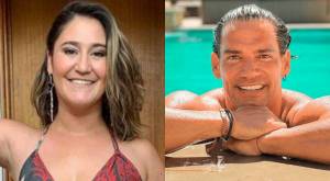 Belén Mora y Cristián de la Fuente