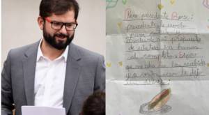 "En honor al completo": Niña enterneció con especial petición a Presidente Gabriel Boric 
