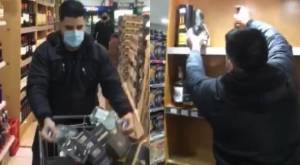 Joven ganó “minuto feliz” en supermercado de Puerto Natales y se llevó sólo alcohol