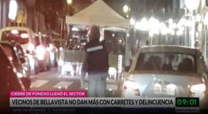 Vecinos del Bellavista denuncian carretes masivos y delincuencia en la zona