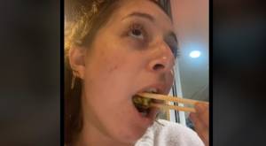 Demasiado sushi: Mujer terminó en hospital tras arrasar con un buffet
