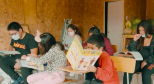 Nos activamos por la educación de los niños de un campamento en Puente Alto