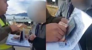 "En Chile no se puede hacer": Ciudadano chino intentó sobornar a Carabineros con 60 mil pesos